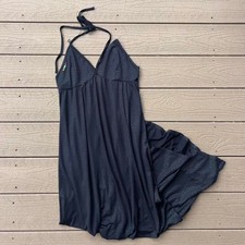 COOGI Black Halter Maxi Dress