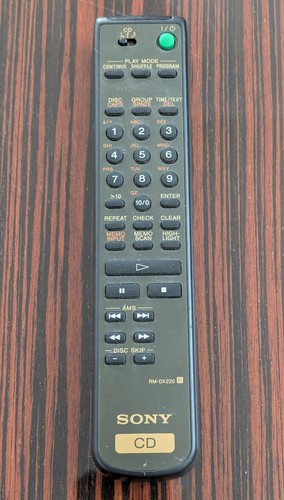 Original sony dx220 - sony, rm-dx220
