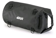 Sac Rouleaux 30l De Selle / Porte-Bagages Moto, Noir, Imperméable GIVI