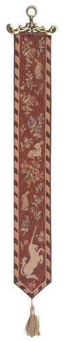 Licorne french tapestry - tapestry, bell