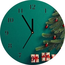 Tulup Horloge Verre Noël
