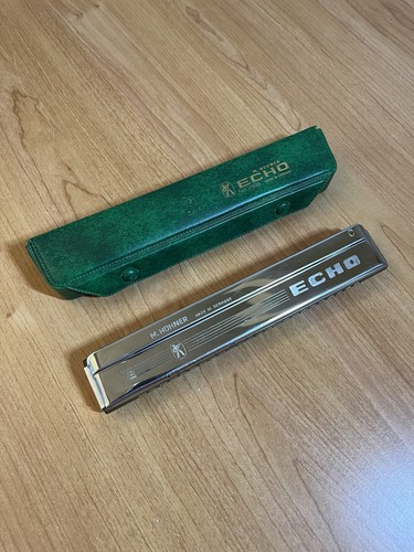 Harmonica hohner echo modèle - harmonica,