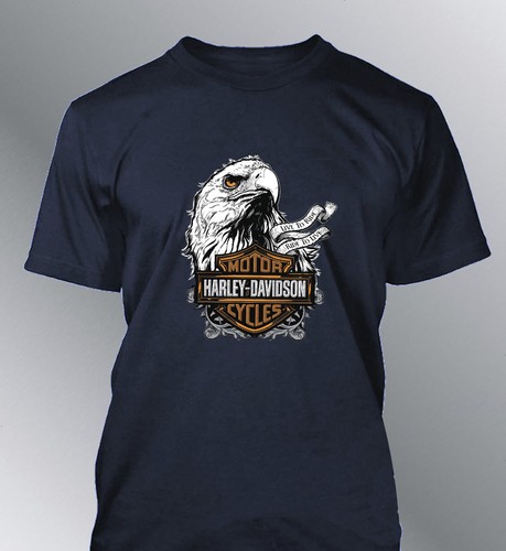 Tee shirt harley davidson - tee,