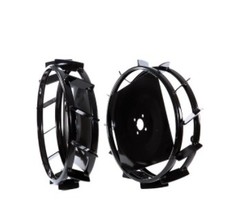 Paire De Roues Métalliques