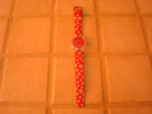 Montre femme rose foncé - montre,