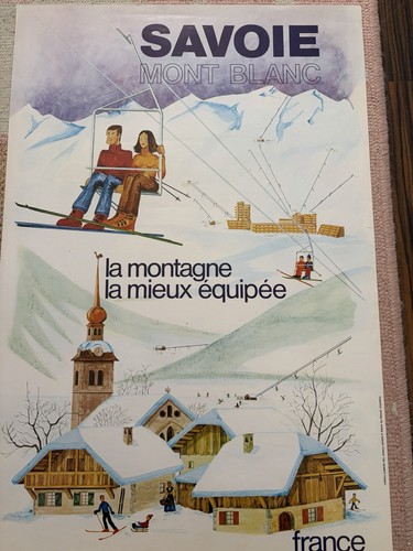 Affiche ancienne savoie - affiche,