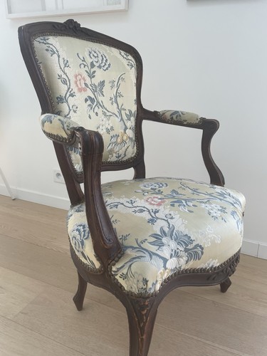 Fauteuil ancien style louis - fauteuil,