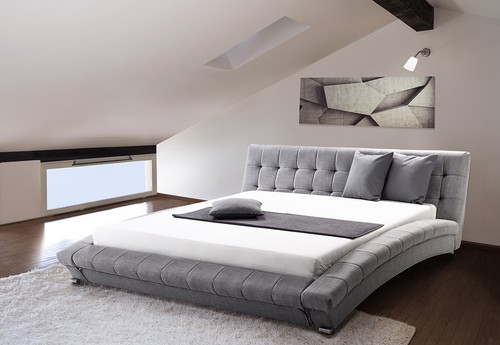 Tissu designer lit couleur - lit,