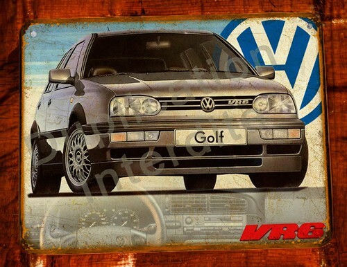 Plaque métal vintage - plaque, golf