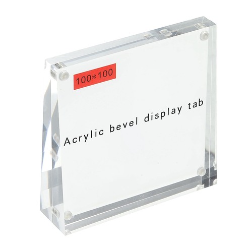Porte affiche acrylique double - porte-affiche,