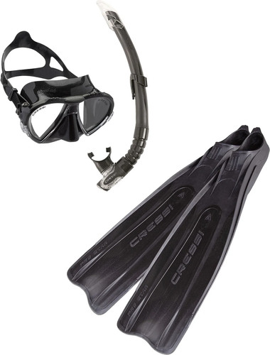 Kit cressi sub fins masque - kit,