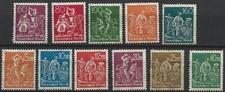 EMPIRE ALLEMAND - Série de 11
