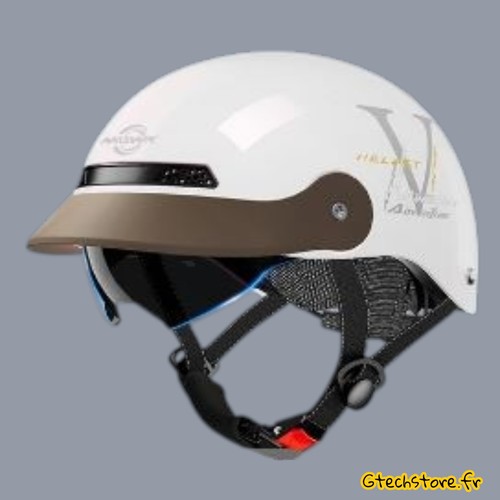 Casque moto demi - casque, mowk