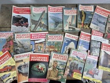 Lot De 21 Ancien Magazine Mécanique Populaire Année 50 60