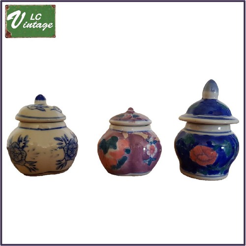 Petits pots vintage - 3, x