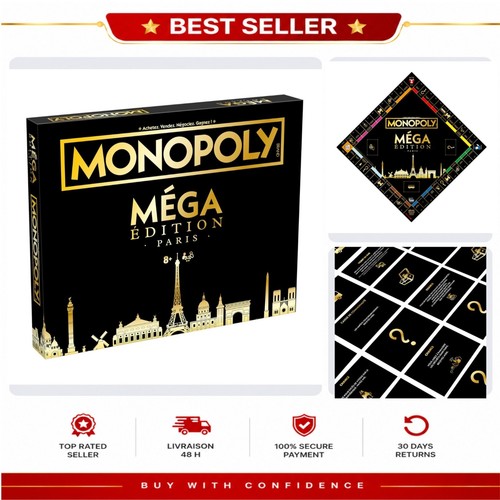 Monopoly mega paris gold - mega,