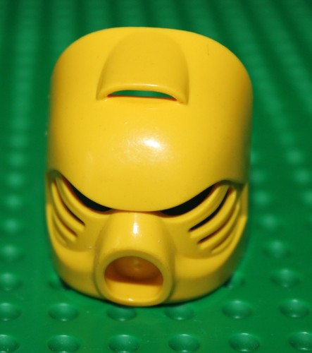 Lego bionicle yellow mask - lego,