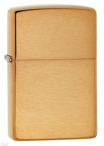 Zippo brushed brass - zippo,