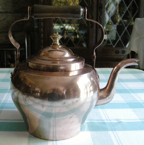 Ancienne bouilloire cuivre - ancienne,
