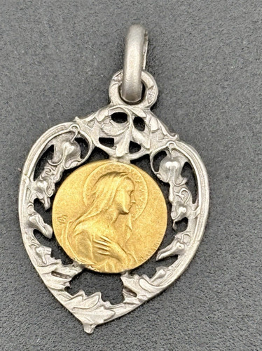 Ancienne médaille argent - médaille, en