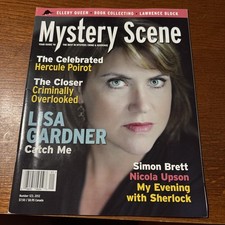 VTG Mystery Scene 123 2012 Lisa Gardner Catch Me / The Celebrated Hercule Poirot