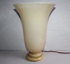 Art Deco opaline lamp vase shape height 37.5 cm