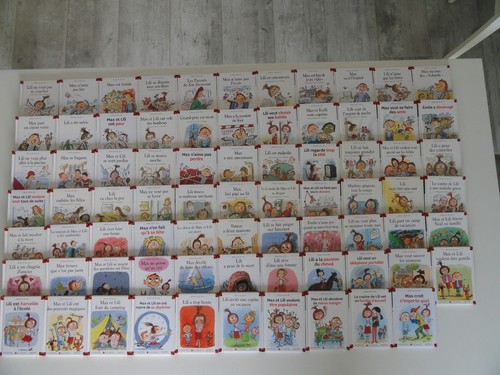 Lot livres max lili - 76,