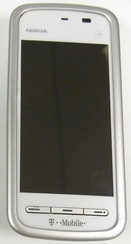 Nokia nuron 5230 - white, and