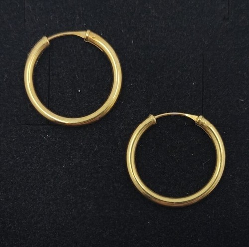 Boucles oreilles or 18k - en,