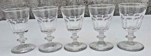 Verres vin blanc en - 5, a