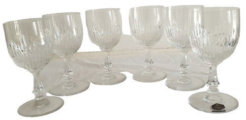 Anciens verres eau en - 6,