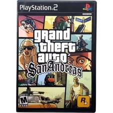Grand Theft Auto San Andreas - Sony Playstation 2 Pristine Tested Authentic