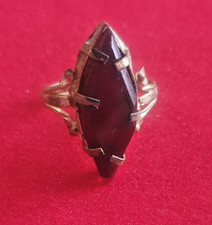 BAGUE ANCIENNE - METAL DORE