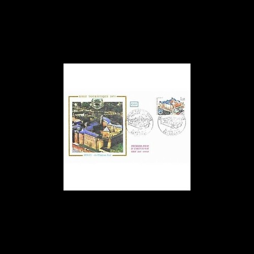 Fdc série touristique 1971 - touristique,