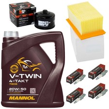 Entretien Bougies 4L Huile Kit