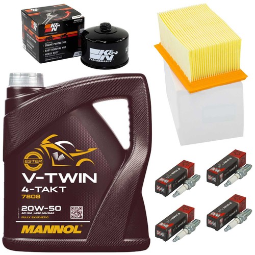 Entretien bougies huile kit - 4l,