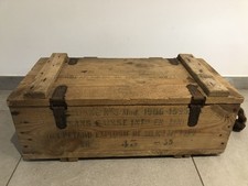 Caisse militaire bois 1943