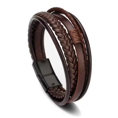 Bracelet cuir homme corde - bracelet,