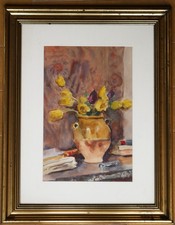 tableau aquarelle ancienne 