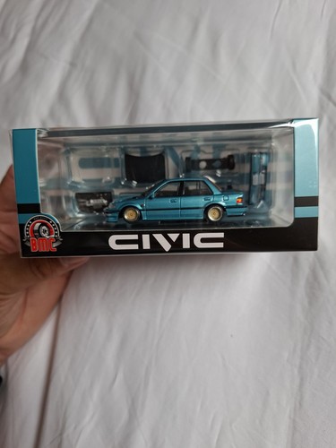 Honda civic ef2 custom bleue - custom,