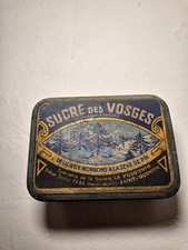 Boite En Metal "Sucre Vosges"