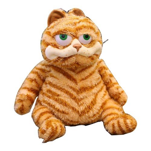 Realistic yellow tiger plush - yellow,
