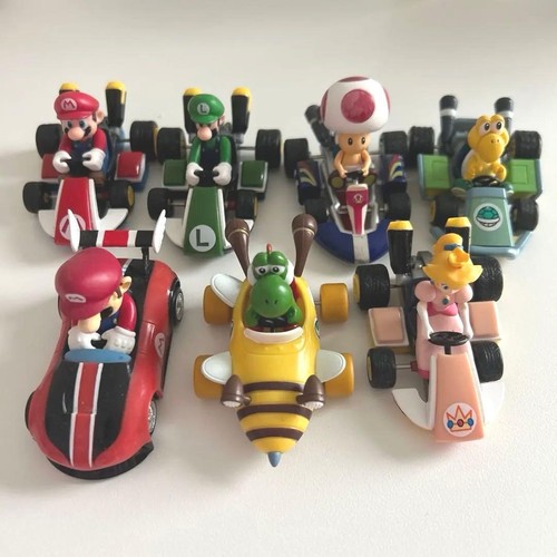 Mario kart figurine lot - kart, 7