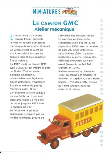 Fiche miniatures pinder - miniatures, le
