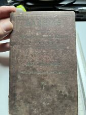 Livre Ancien 1912 BARÉME DONNANT LES PRIX DES BOIS D AMERIQUE  1912
