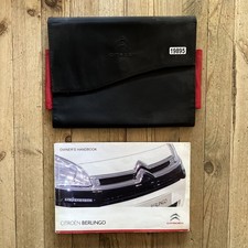 08-14 CITROEN BERLINGO OWNERS HANDBOOK MANUAL PACK AND WALLET 2011 Ref19895