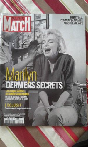 Revue paris match - revue, match*marilyn