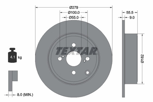 Lot disques de frein - 2,