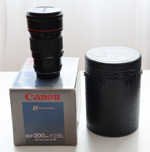 Objectif canon 200 f2 8 - ef, f2,8