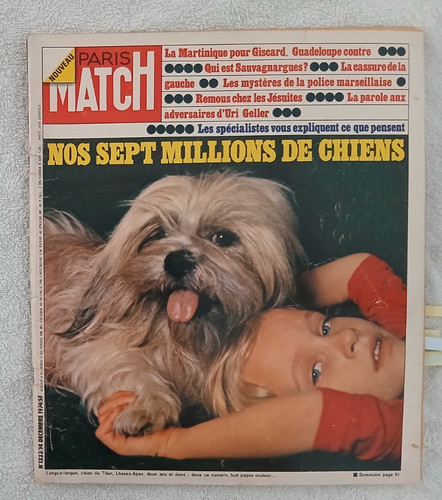 Paris match 1333 12 1974 - match, n°1333